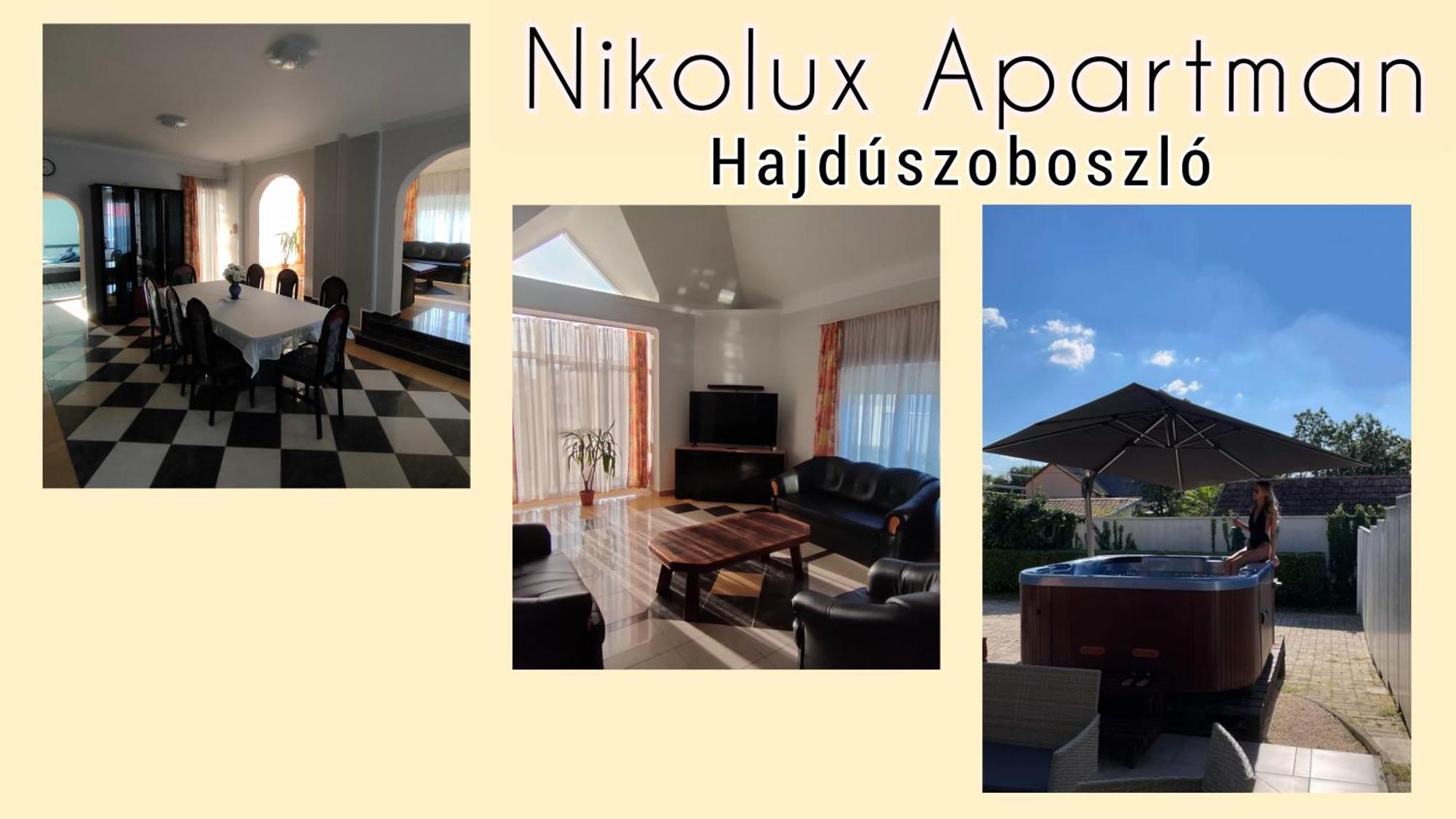 Nikolux Apartman Hajdúszoboszló Zewnętrze zdjęcie