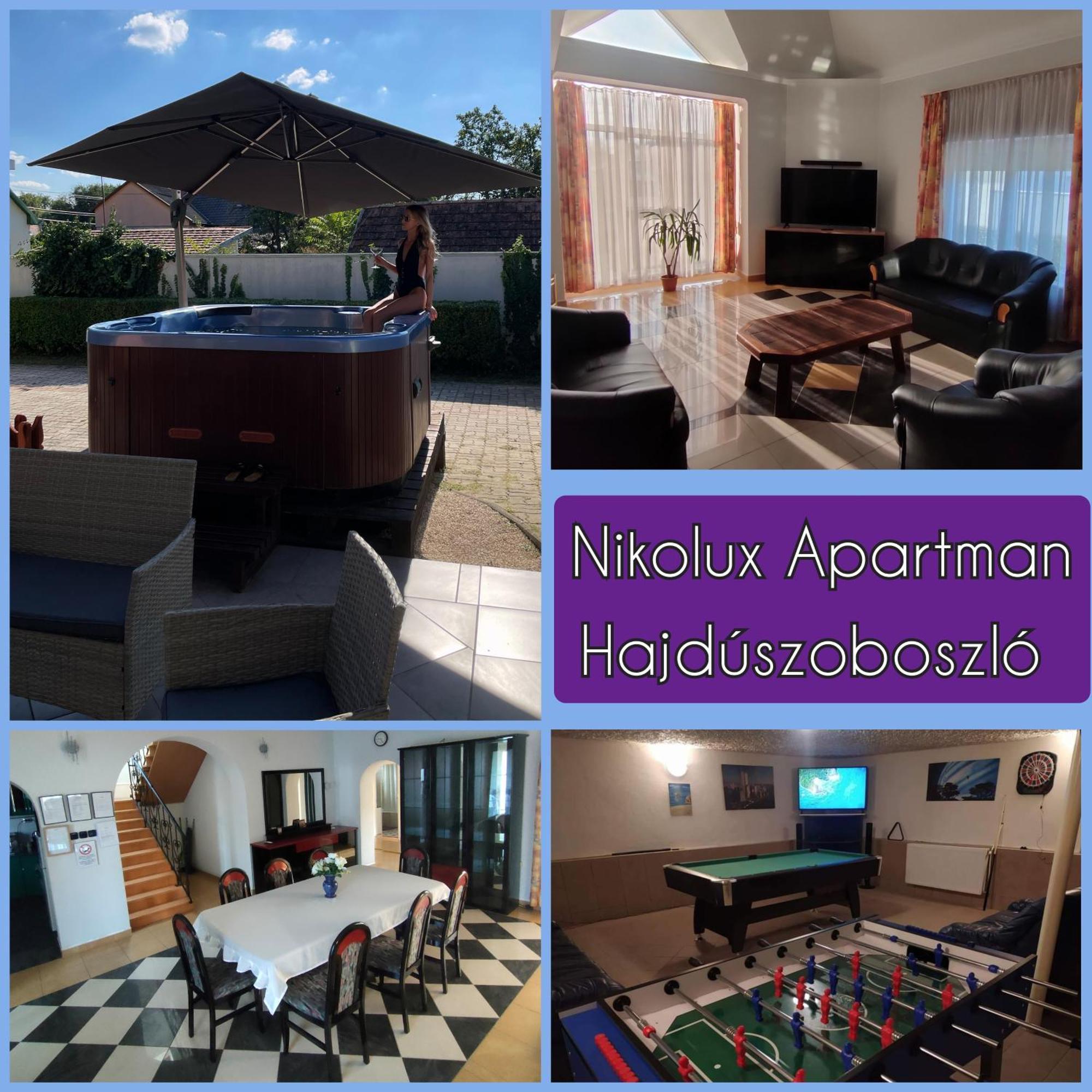 Nikolux Apartman Hajdúszoboszló Zewnętrze zdjęcie